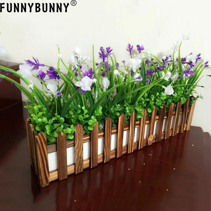 Искусственные цветы FUNNYBUNNY растения искусственная пластиковая зелень кустарники