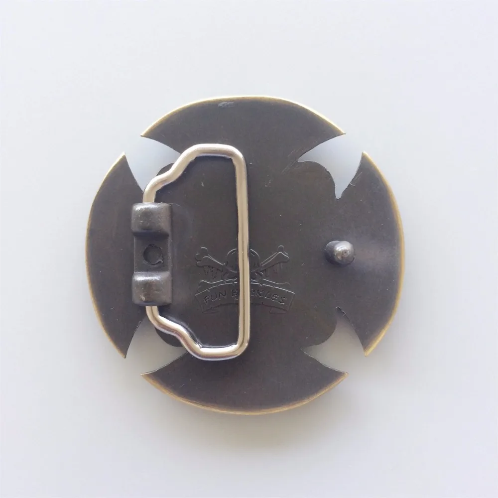 Розничная торговля Античная Бронза Круглый Мужской ремень пряжка BUCKLE SK014AB только