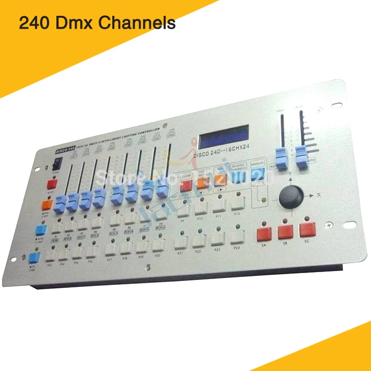 

Classical Dj Controller 240 Dmx Channels Stage Lighting Console 240 Dmx Controller Manual Mode Optional Dj Lights Controlling