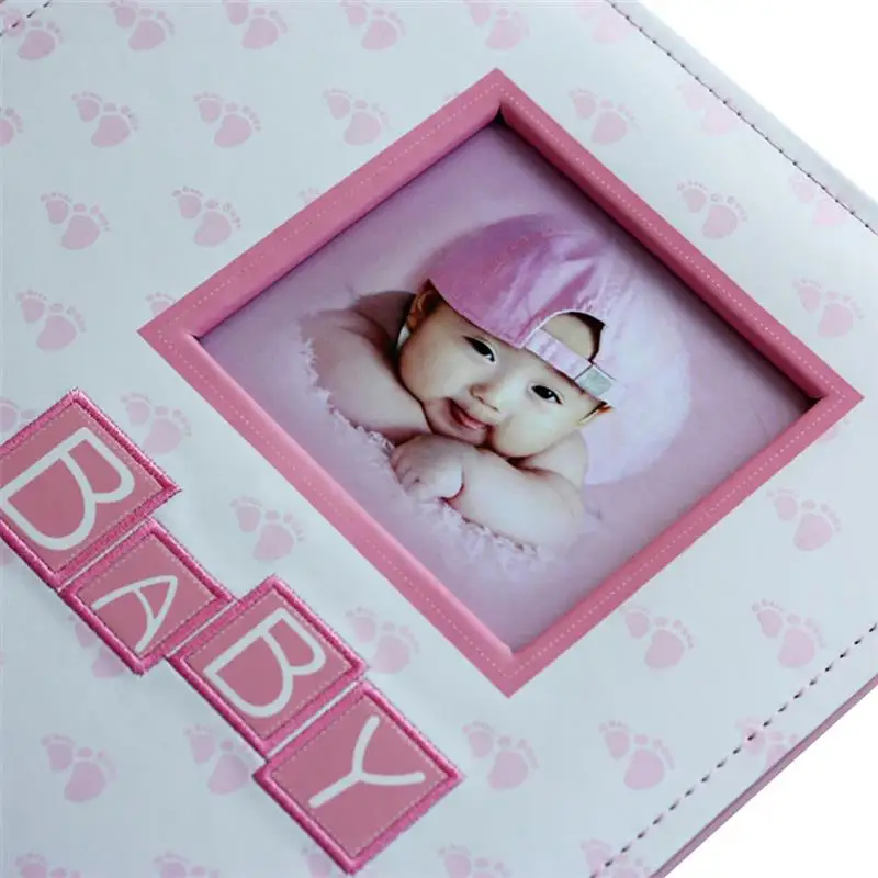 " Baby Journal DIY Прекрасный 200 листов детская книга памяти детский фотоальбом