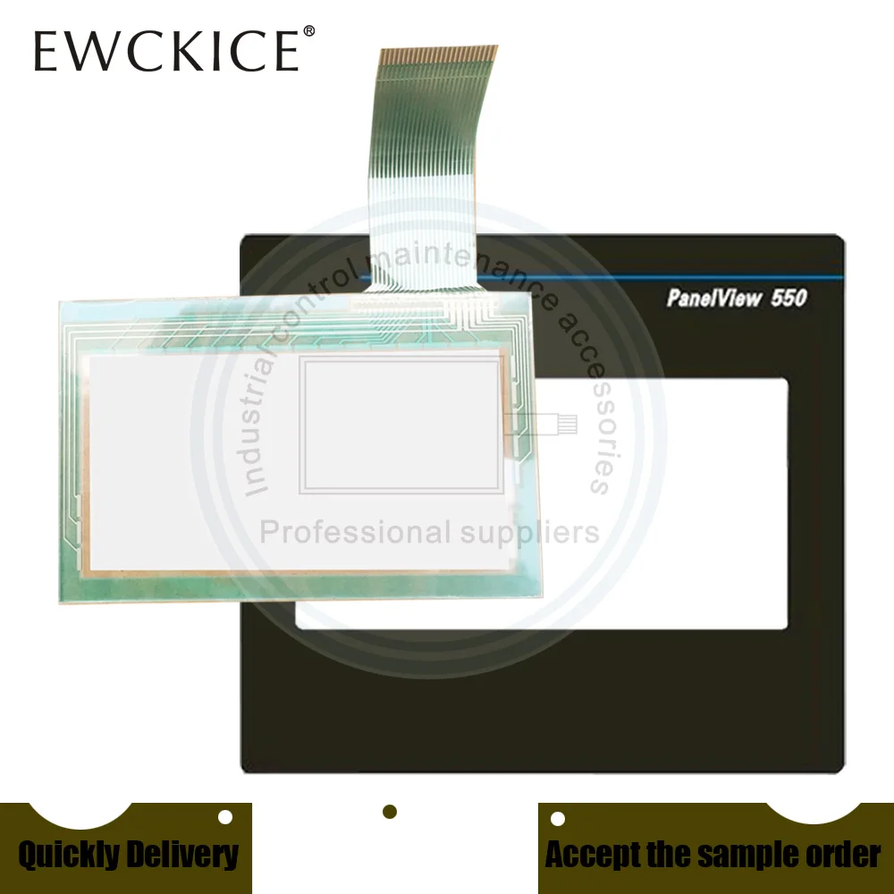 Новая панель 550 2711 T5A3L1 T5A5L1 T5A1L1 T5A2L HMI PLC сенсорный экран и передняя этикетка