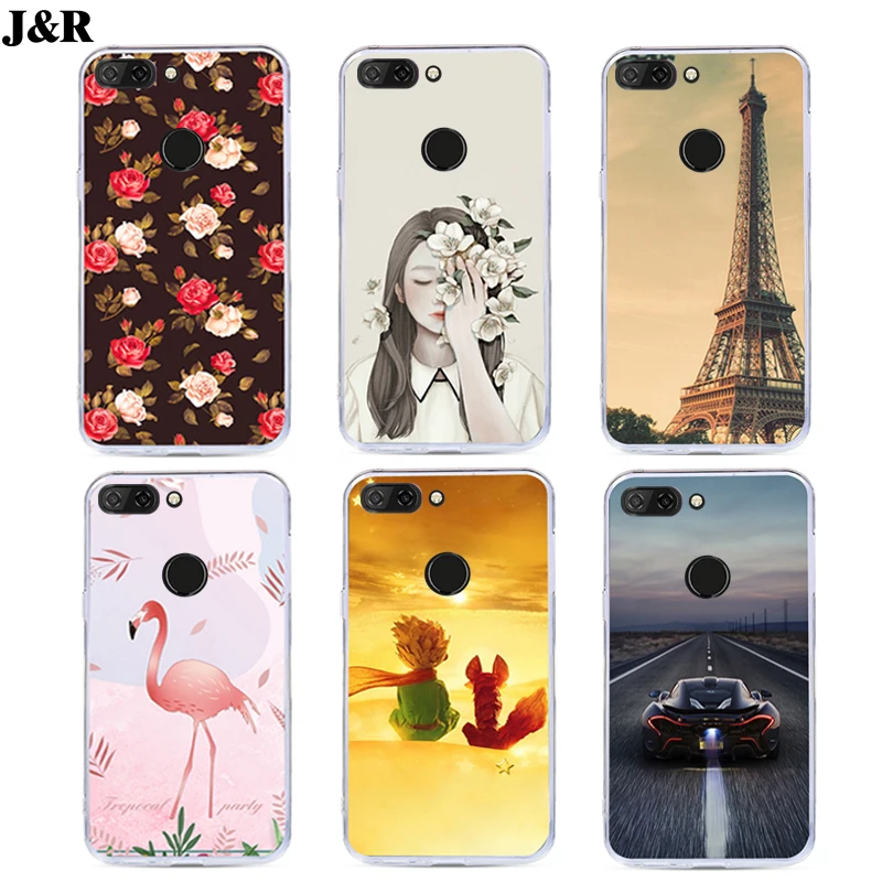 J &amp R Flower 3D чехол для телефона ZTE Blade V9 силиконовый мягкий ТПУ милый узор сумка 5 7