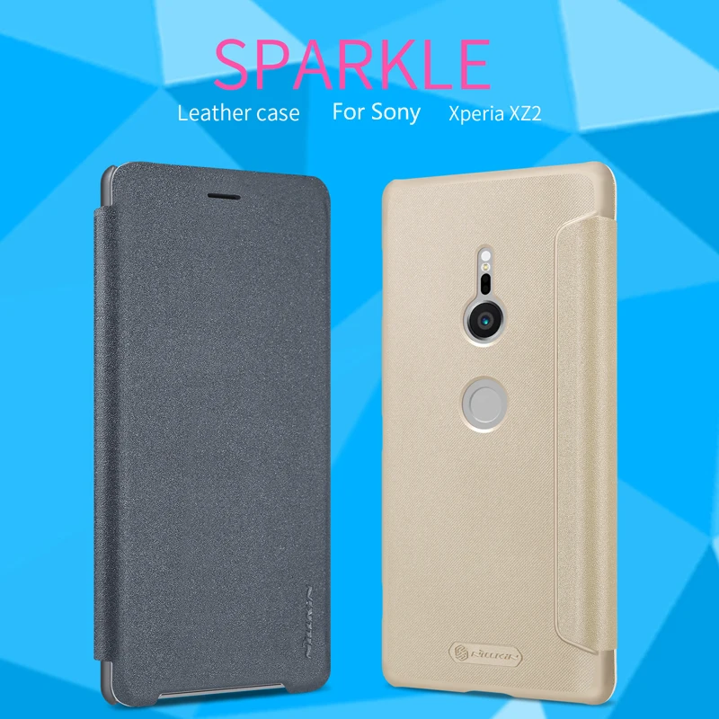 For Sony Xperia XZ2 Case NILLKIN Flip Book Style Leather Cover | Мобильные телефоны и аксессуары