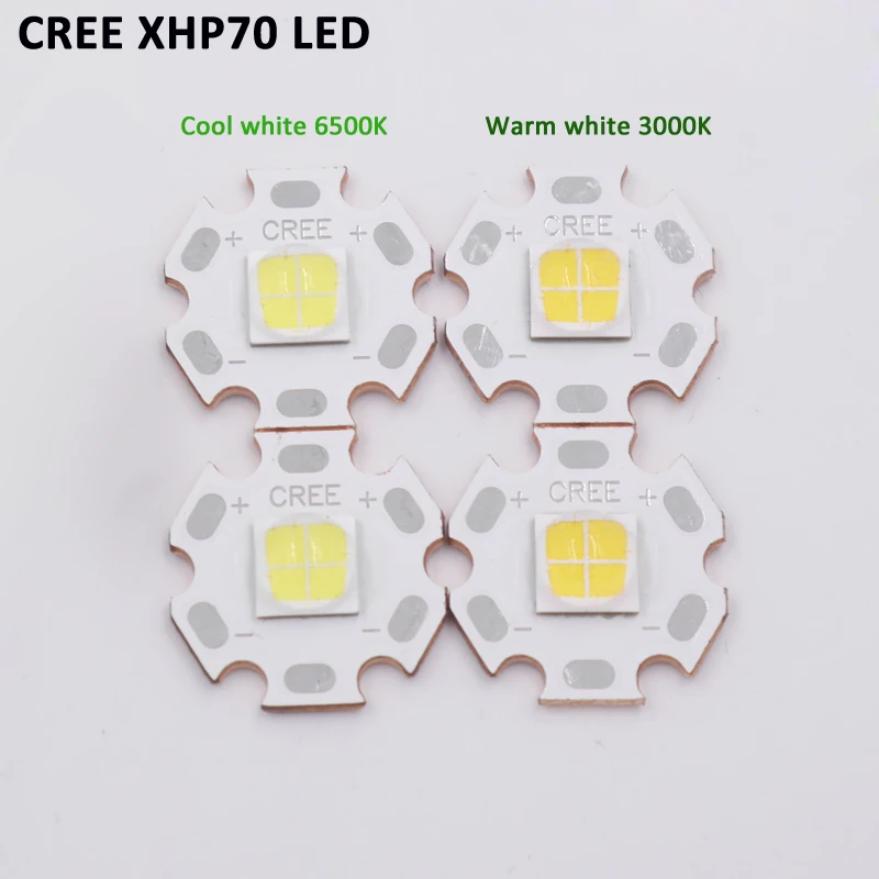 Светодиодный драйвер 26 мм 1 Режим/5 режимов светодиодный 6 в Cree XHP70 6500K холодный