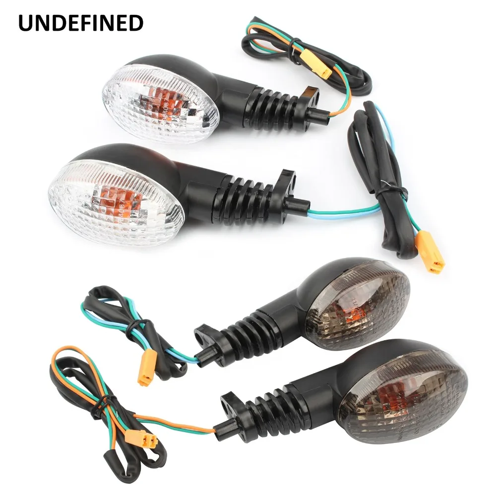 

UNDEFINED New Motorcycle Amber Plastic Turn Signals Light Clear Fit For KAWASAKI 2008 2009 2010 2011 2012 Ninja 250R EX250