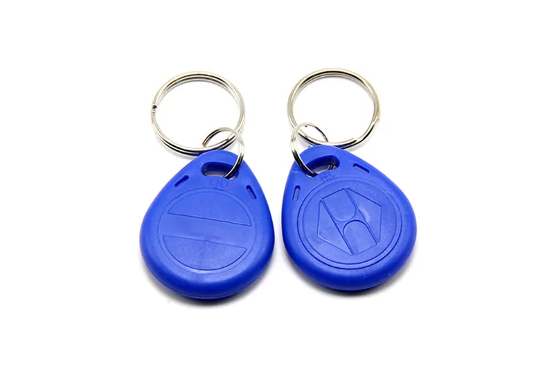 Blue 10 шт. 125 кГц EM4305 записываемые EM ID брелоки RFID брелок для ключей карта бирка проксимность жетон доступ дубликат копия брелок - Цвет: Blue