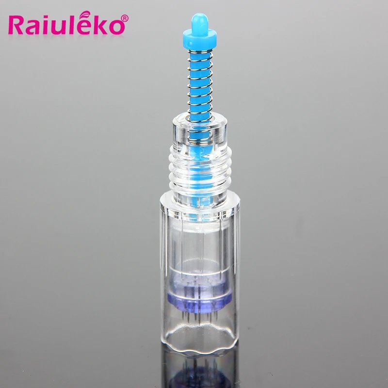 5 шт. винтовые электрические инструменты для кожи наконечники картриджа с иглой 9