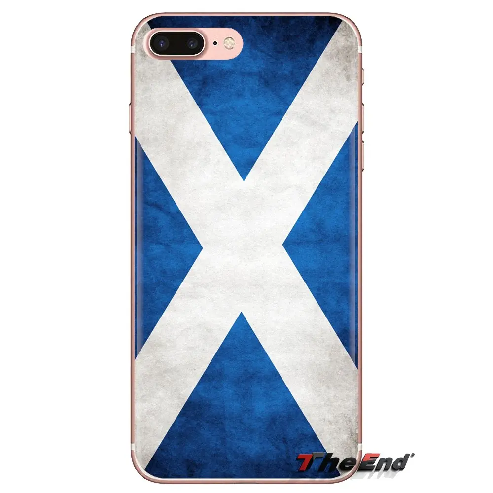 Soft Covers Scotland Grungy Flag National Banner For Huawei G7 G8 P7 P8 P9 P10 P20 P30 Lite Mini Pro P Smart Plus 2017 2018 2019 |