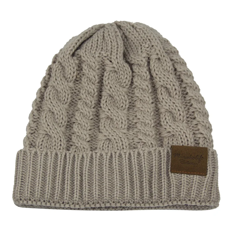 Для женщин теплые зимние лыжные шапочки Подкладка из флиса толстые сапоги