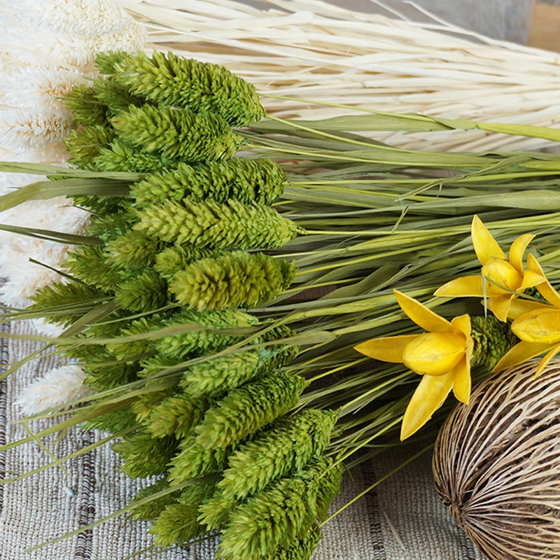 20 шт. букет сушеных цветов для украшения дома гостиной|Искусственные и сухие