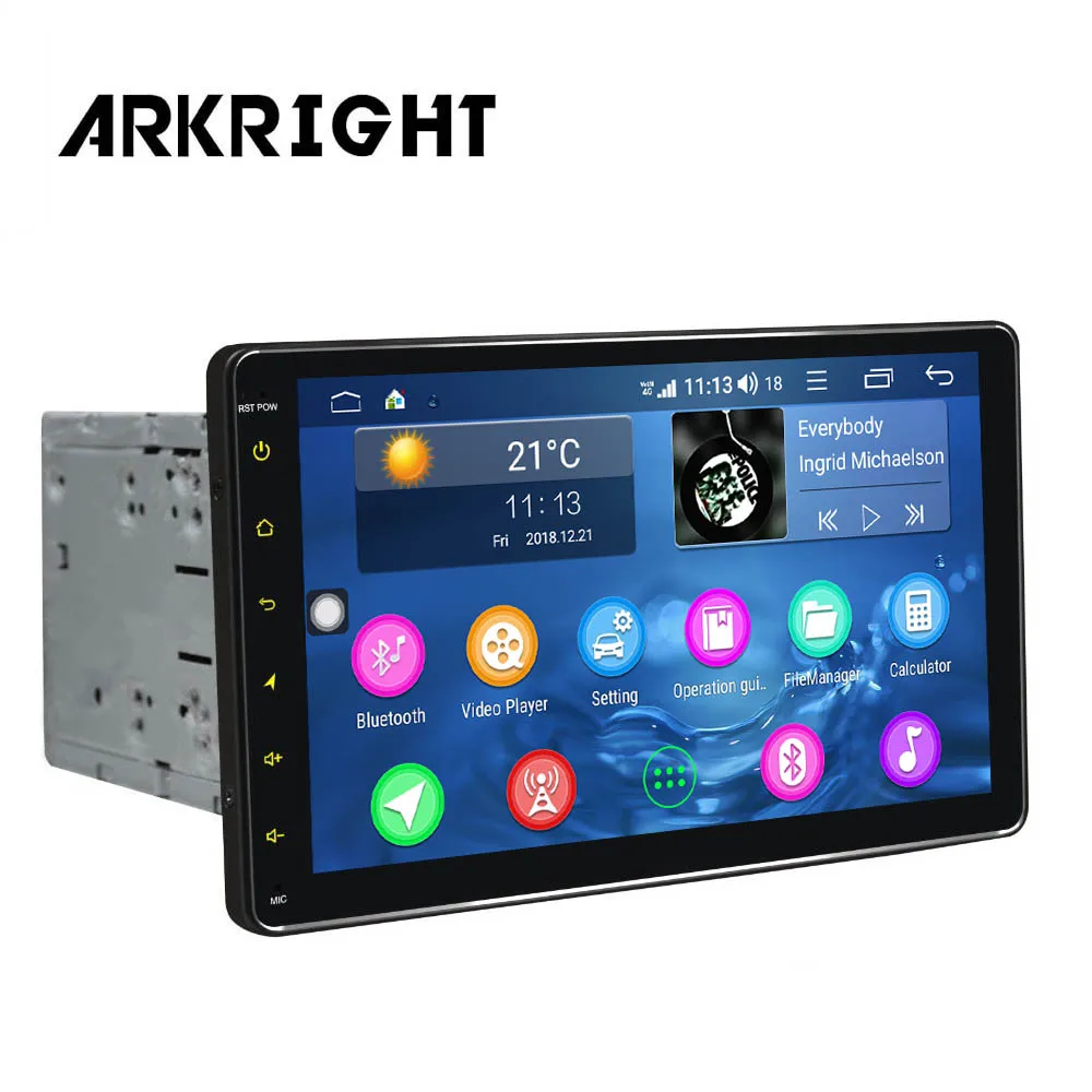 " 2din Android Автомагнитола 4+ 64 ГБ Автомобильный мультимедийный плеер gps/Авторадио/аудио стерео точка доступа с поддержкой DSP 4G sim-карты