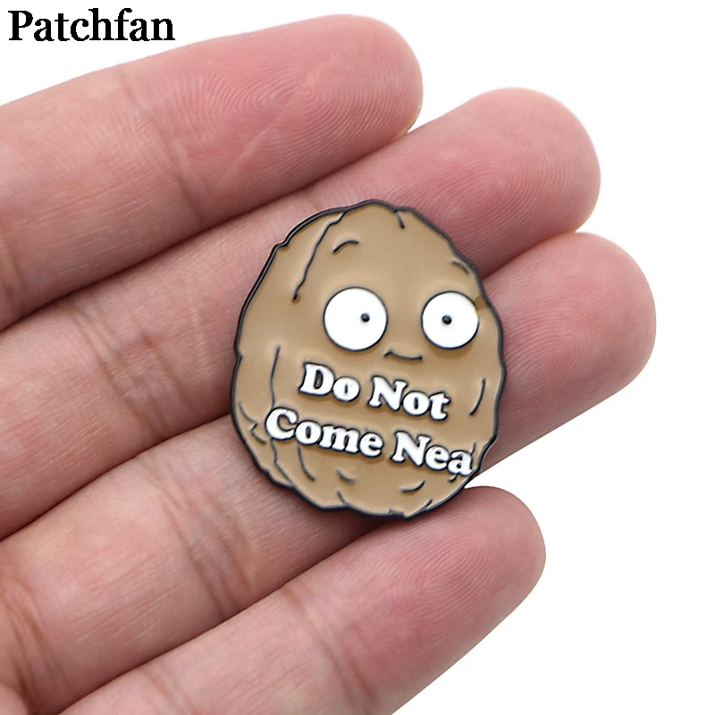 Patchfan Растения против Зомби мультфильм цинк булавка para рюкзак одежда для сумки рубашка шляпа insignia значки броши для мужчин и женщин A2037