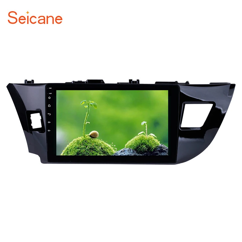 Автомобильный мультимедийный плеер Seicane 2Din Android GPS 10 1 дюйма Авторадио для Toyota LEVIN