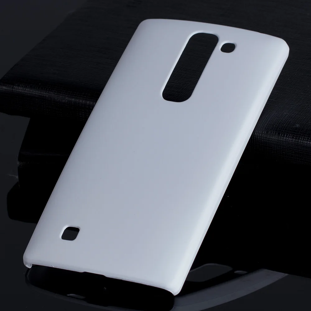 Матовый пластиковый чехол 4.7для Lg Spirit чехол для Lg Spirit 4G Lte C70 H420 H422 H440 H440y H440n чехол-лента на заднюю панель - Цвет: white