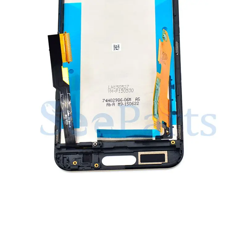 for htc m9 plus lcd display touch screen digitizer assembly 5 2 mobile phone replacement repair parts for htc m9 m9pw lcd free global shipping