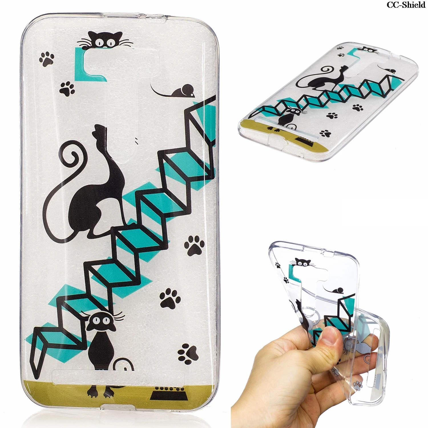 Soft Silicone Case for ASUS Z00ED Zenfone 2 laser ZE500KL ZE500KG ZE ZE500 500 500KL 500KG KL KG 5.0 TPU Frame Phone Fitted |