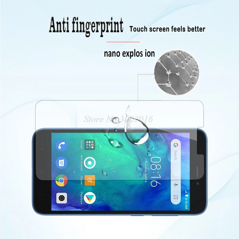 2 шт. для стекла Xiaomi Redmi GO защита экрана закаленное стекло Защитный чехол телефона
