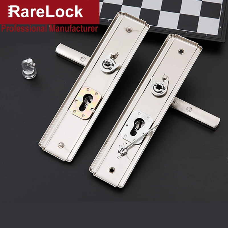 Rarelock MS532 набор дверных ручек для спальни гостиной Bathrrom без цилиндра Home Secrity аппаратные средства h