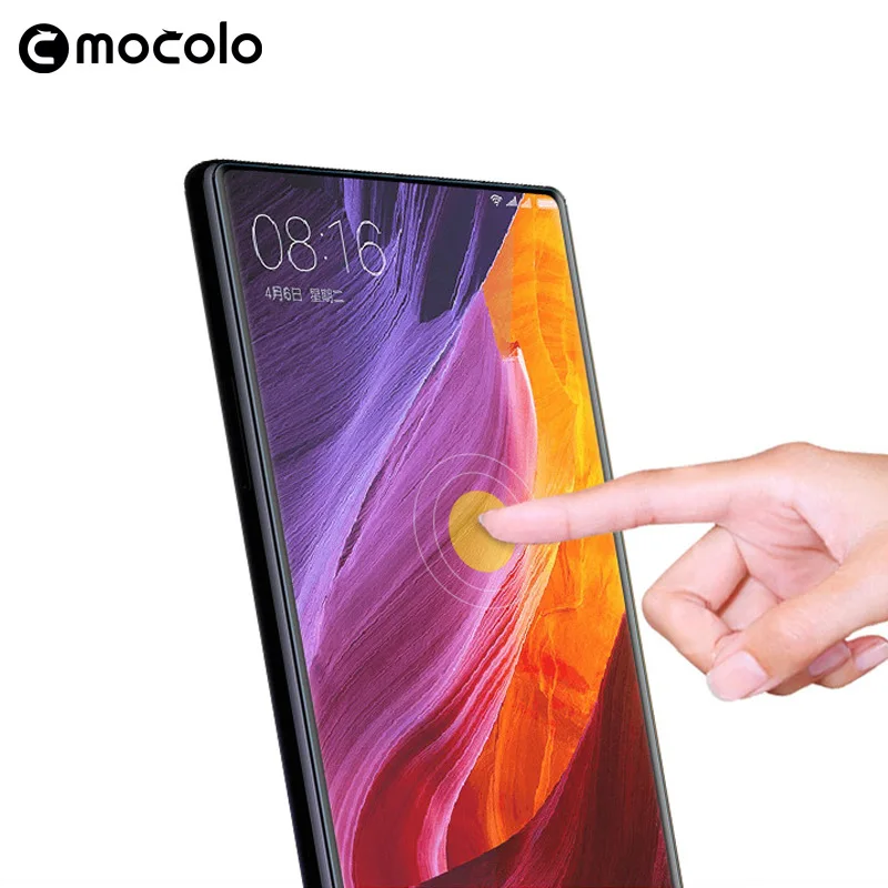Закаленное 3D стекло mocolo пленка для xiaomi mi mix pro CP + MAX Противоударная Защитная экрана
