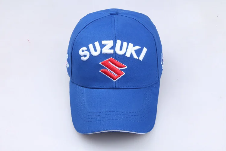 Бейсбольная кепка логотип Suzuki Вышивка Повседневная бейсболка шапка новая мода высокое качество Мужская гоночная мотоциклетная уличная Спортивная Кепка