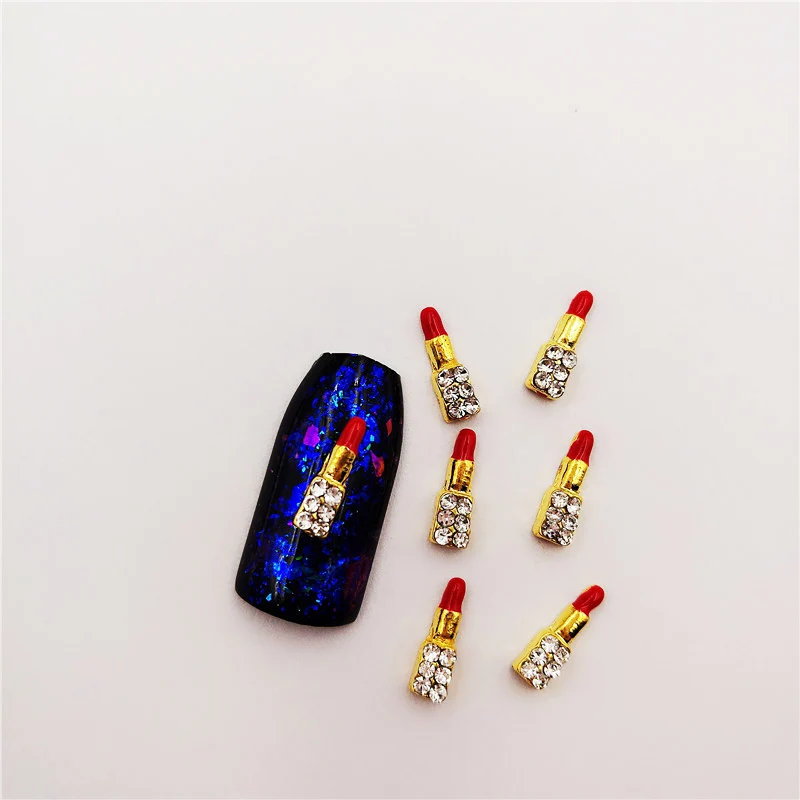 LEMAX совмещенные Товарные/коробка 3D сплава Nail Art Украшение Стразы Сумочка с