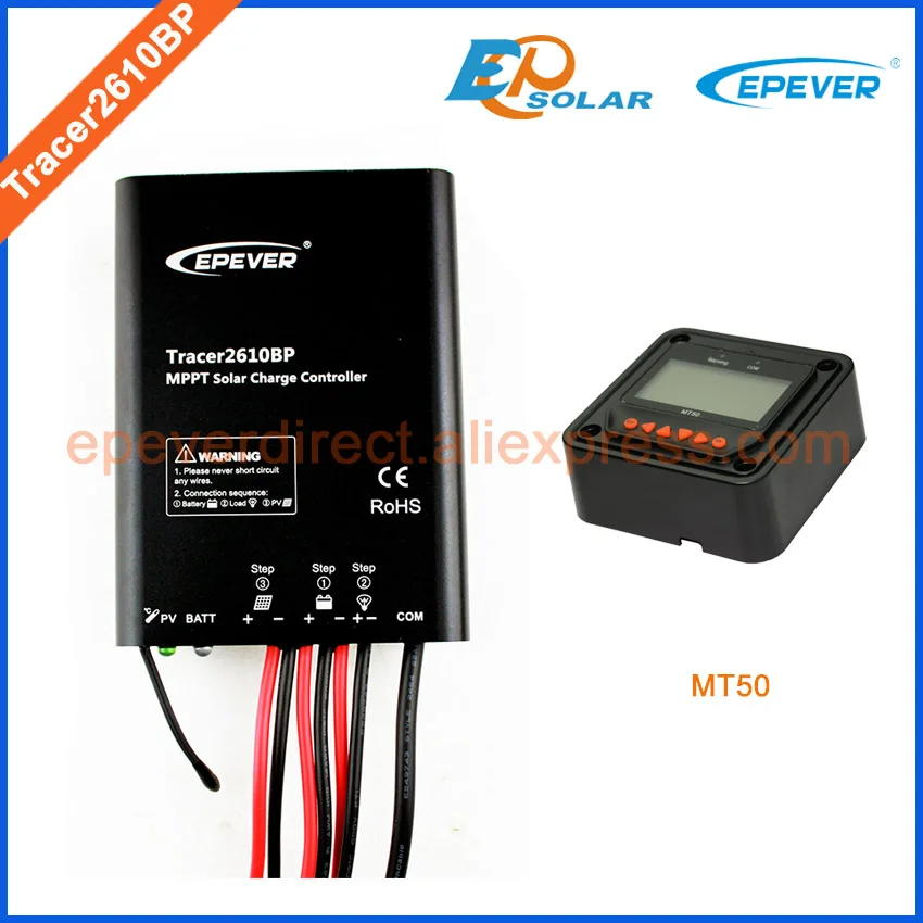 Tracer2610BP с дистанционным измерителем MT50 и usb-кабелем Солнечный портативный