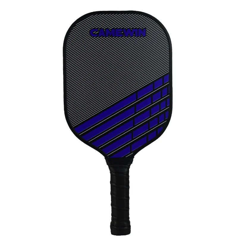 Графитовый синий Pickleball ракетка с полимерным сотовым композитным сердечником Низкопрофильная кромка комплект Крытый Открытый