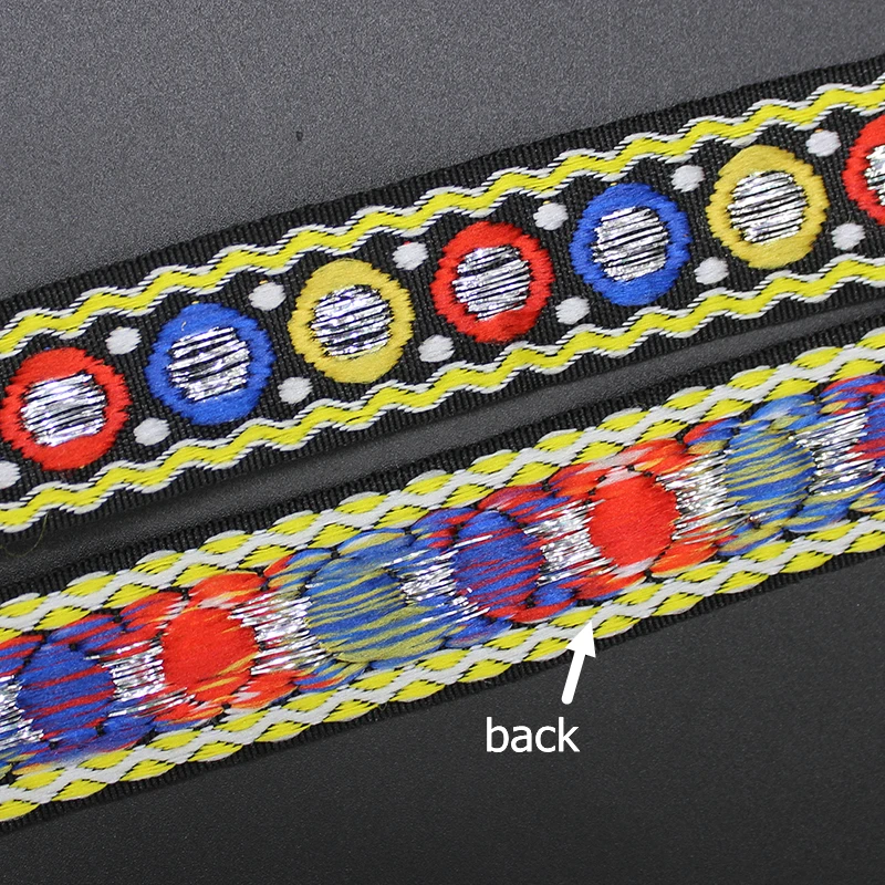 10 ярдов/партия жаккардовая лента кружевная одежда сделай сам ручная работа шитье