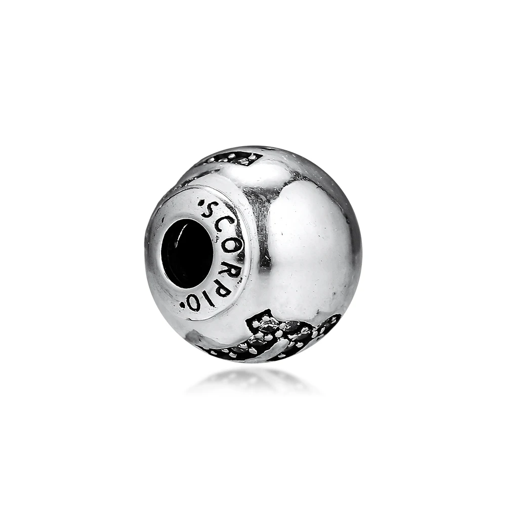 Fits Pandora Essence Collection Bracelets Scorpio Essence Bead Charms 925 Sterling Silver Beads for Jewelry Making Kralen