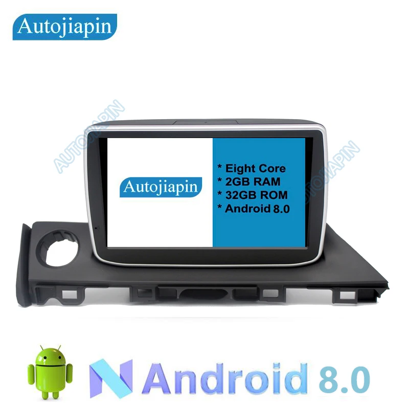 AUTOJIAPIN 10 1 &quotВосьмиядерный Android 8 0 2G ram 1024*600 автомобильный gps навигатор для MAZDA ATENZA