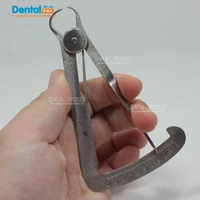 stainless steel crown gauge caliper dental surgical dentist lab products dental ruler for whitening free shipping