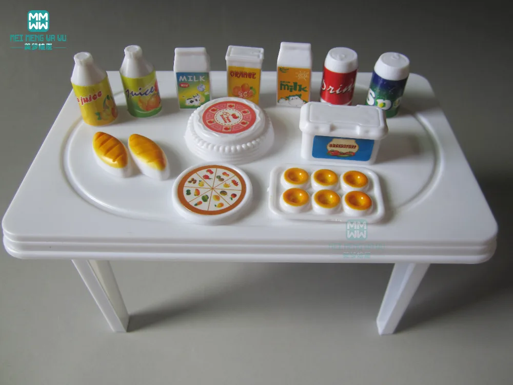 22 шт./лот мини посуда игрушки бутылки для еды кухонные принадлежности столовой