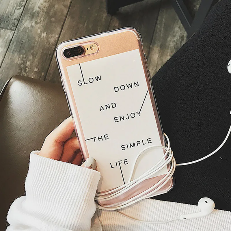 Новый модный роскошный мягкий чехол для телефона из ТПУ iphone 7 8 6S Plus |