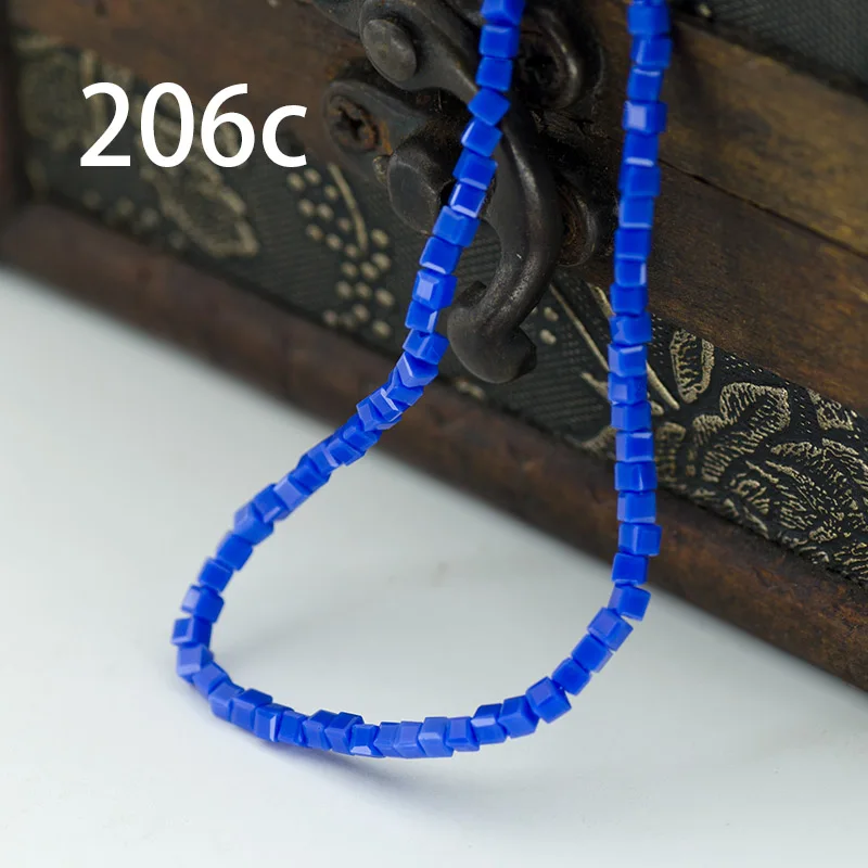 Высококачественные хрустальные бусины квадратной формы 2 мм австрийские