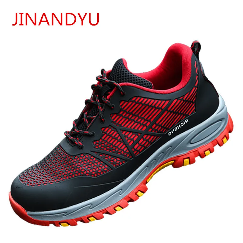 

Work Safety Shoes for Men Lightweight Anti-smashing Anti-Puncture Safety Insulation Male Safety Boots Men Sneakers Zapatos