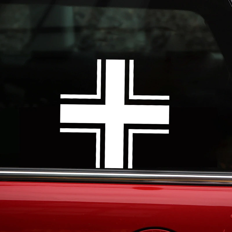 Наклейка на кузов и окна автомобиля Luftwaffe крест модная наклейка автомобиль