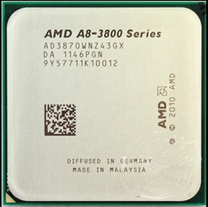 Четырехъядерный процессор AMD A8 4 (AD3870WNGXBOX) частотный ток 3 ГГц