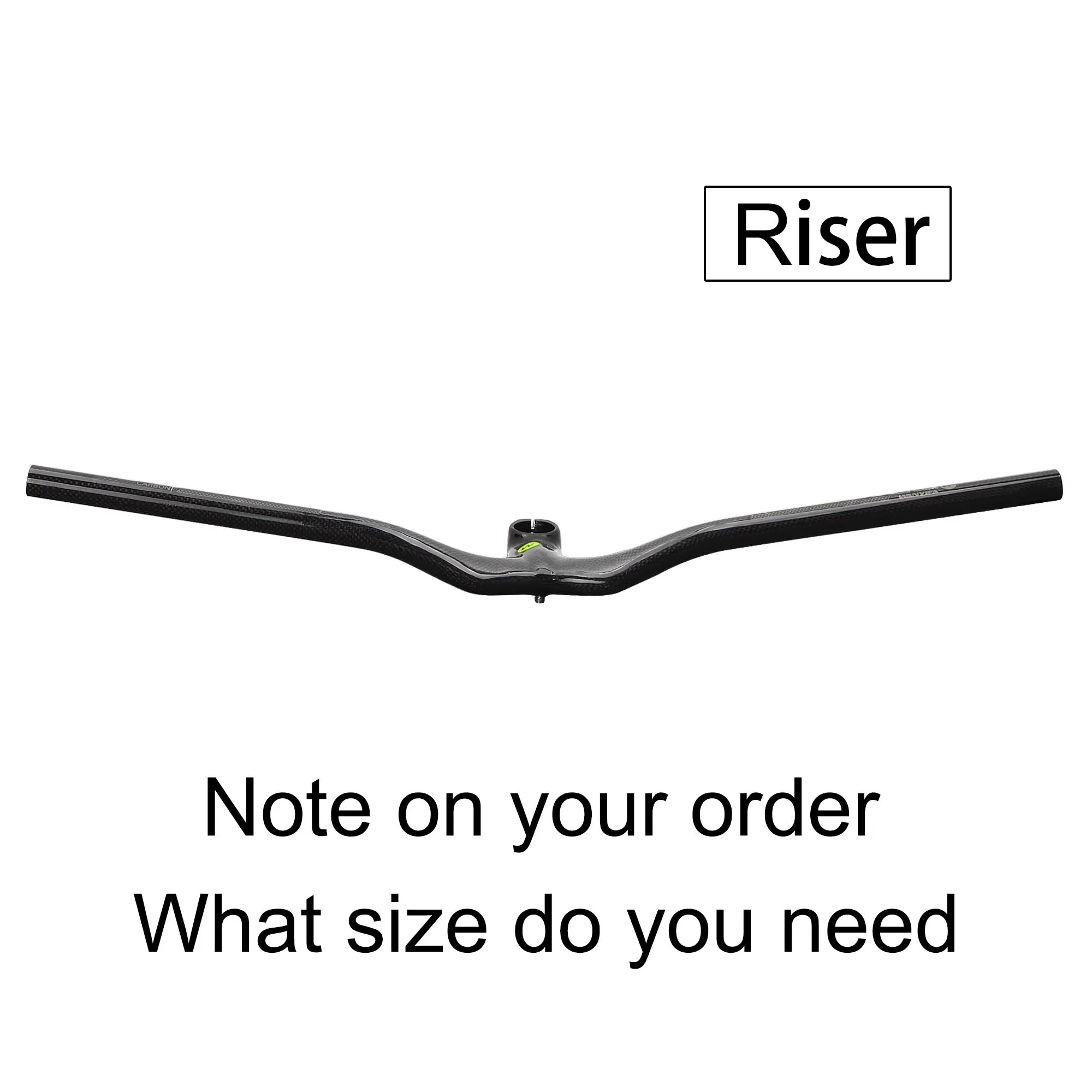 Riser D Waniif mtb бар полный углеродного волокна горный велосипед MTB Интегрированный руль с стволом 3 к отделка - Цвет: Riser D