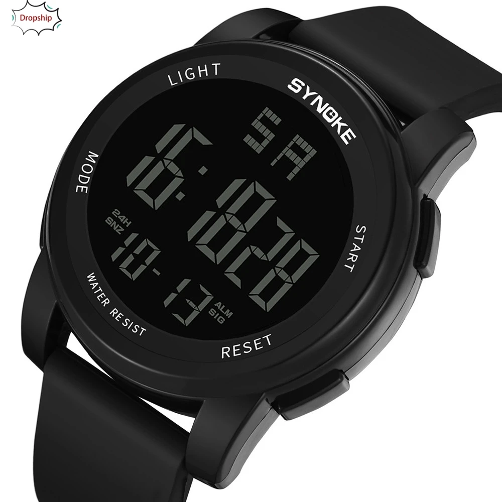 OTOKY женские мужские многофункциональные военные спортивные часы светодиодные
