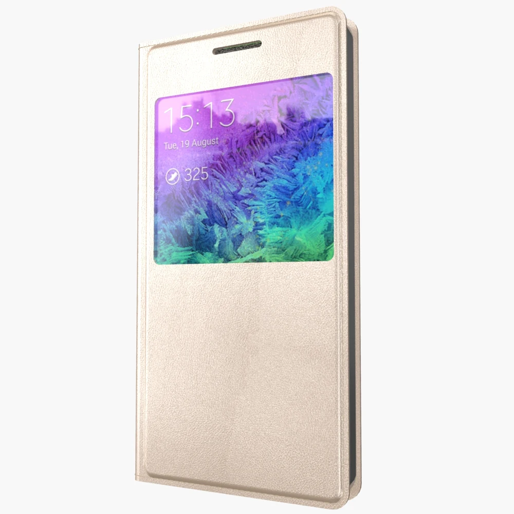 Кожаный чехол книжка G360 для Samsung Galaxy Core Prime G360F G360H G361 G361F G361H с окошком просмотра