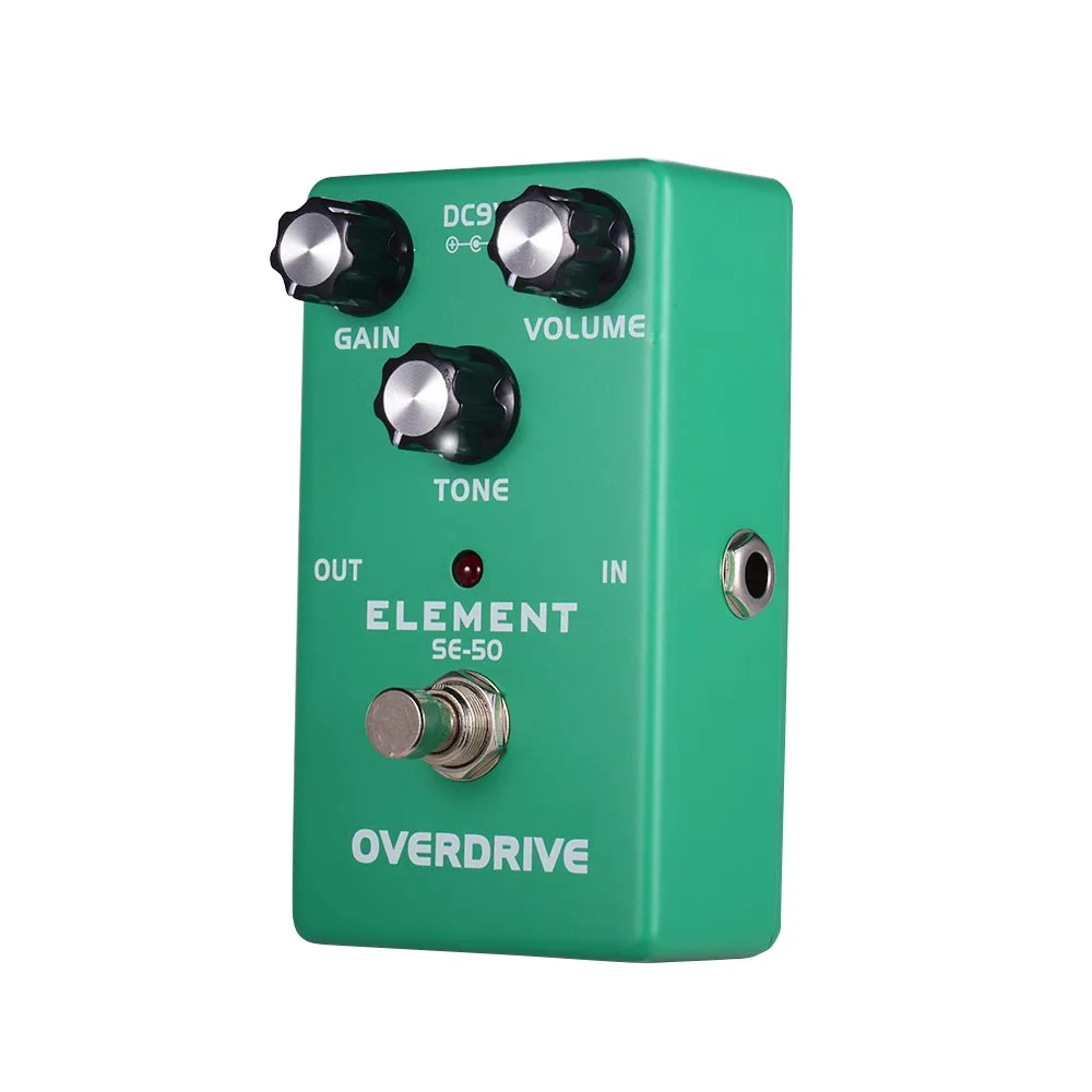 High-Sensitive Analog Overdrive Guitar Effect Pedal with Volume Gain Tone Control True Bypass Full Metal Body | Спорт и развлечения