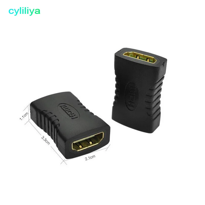 Переходник HDMI мама от AF К позолоченный адаптер удлинитель HD для монитора TV 10