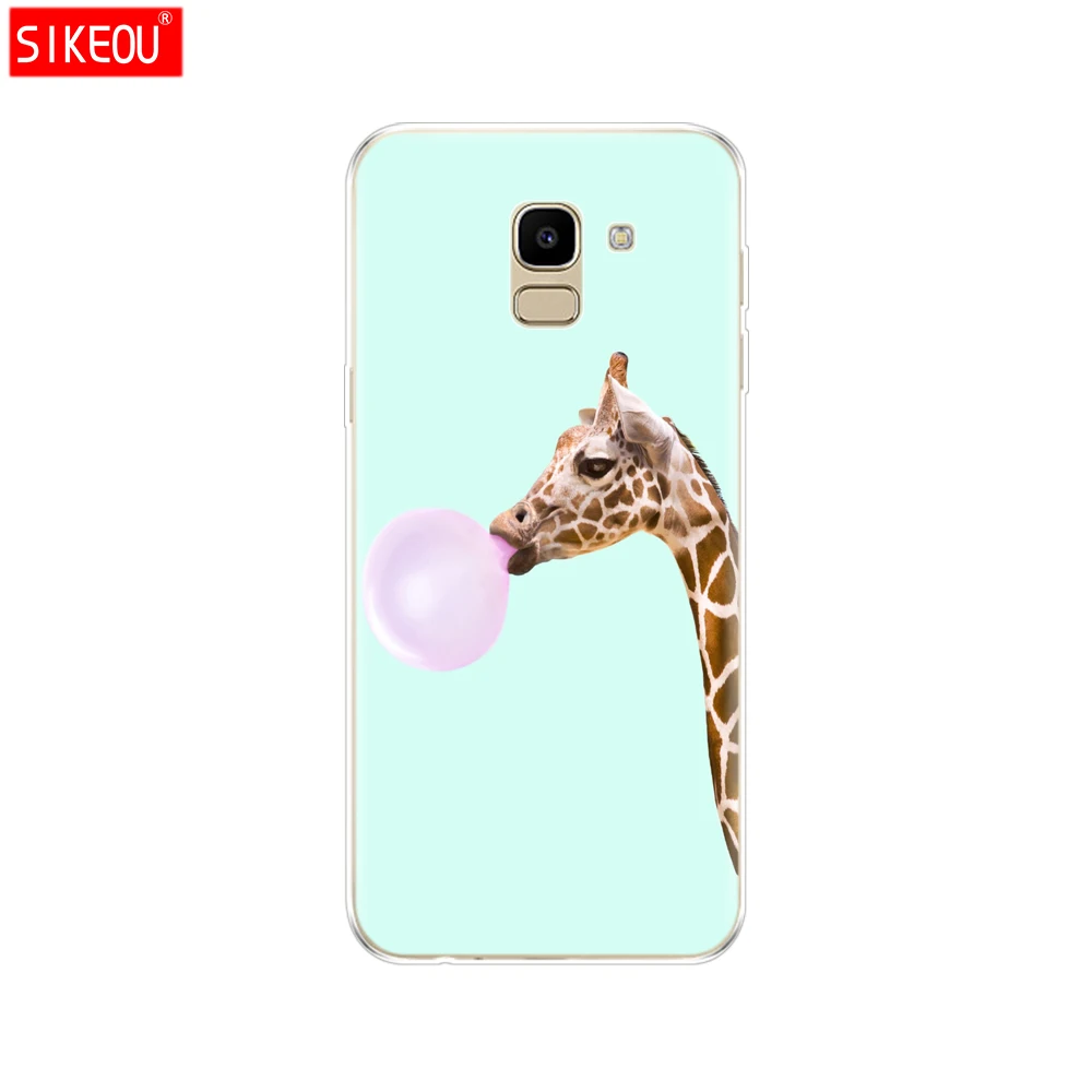 12083 Для samsung J6 чехол EU J600 J600F SM-J600F Мягкий ТПУ чехол для samsung Galaxy J6Plus J6+ J 6 Plus J610 J610F силиконовый - Цвет: 12083