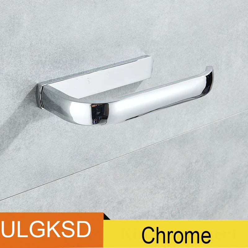Chrome Ulgksd Ванная комната Матовый никель/хромовая бумажная корзина для хранения с телефоном стойки Ванная и туалет бумажная полка для ванной - Цвет: Chrome