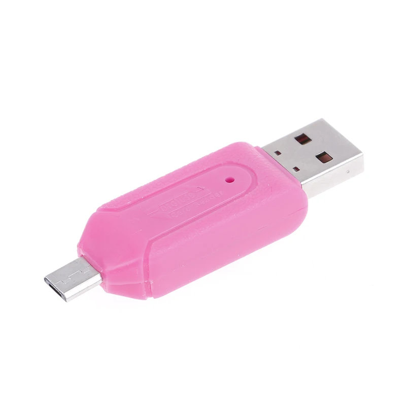 Многофункциональный 2 в 1 OTG кардридер Micro USB TF/SD телефонные удлинители головки