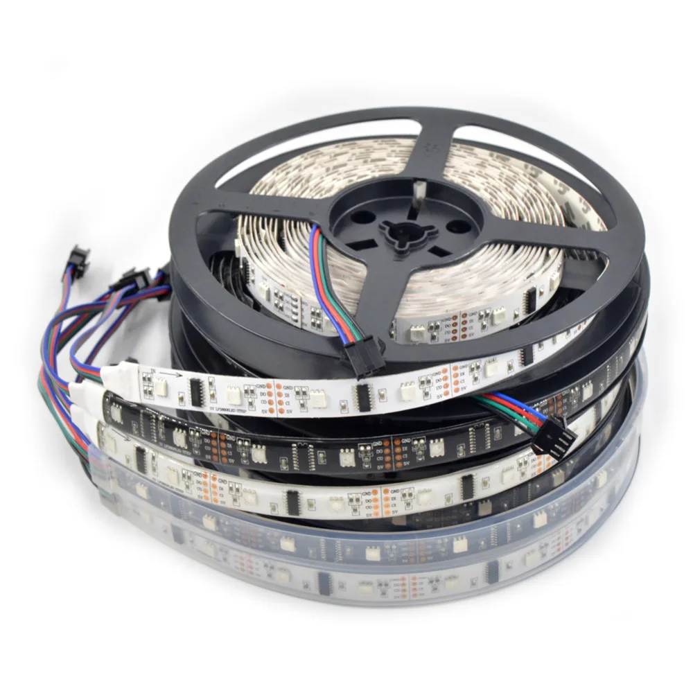 100 м LPD8806 5050 RGB цифровая Адресуемая мечта полноцветная Пиксельная светодиодная