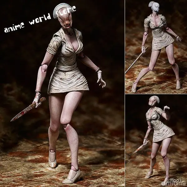 15 см Figma sp-061 silent ridge 2 без лица кукла-няня Смола коллекционная игрушка сексуальная