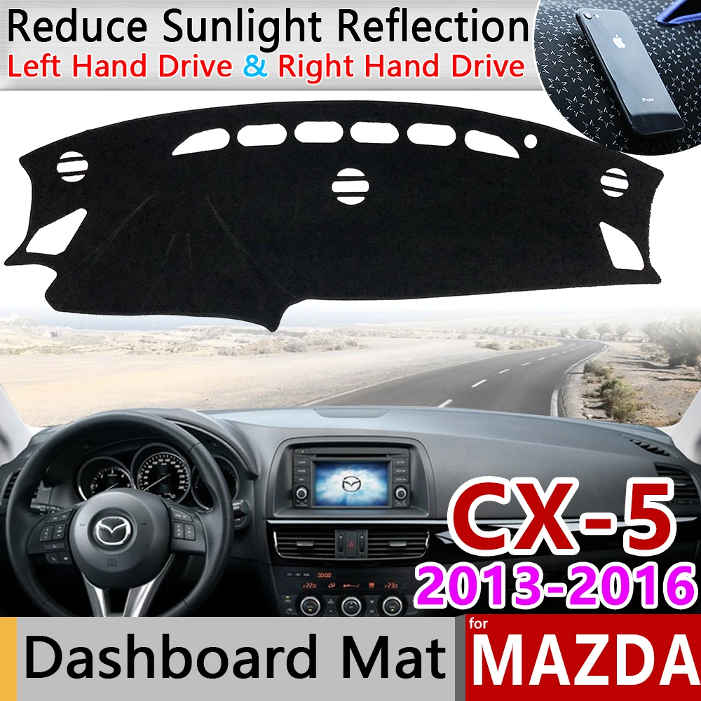 Для Mazda CX 5 2013 2014 2015 2016 KE Противоскользящий коврик на приборную панель