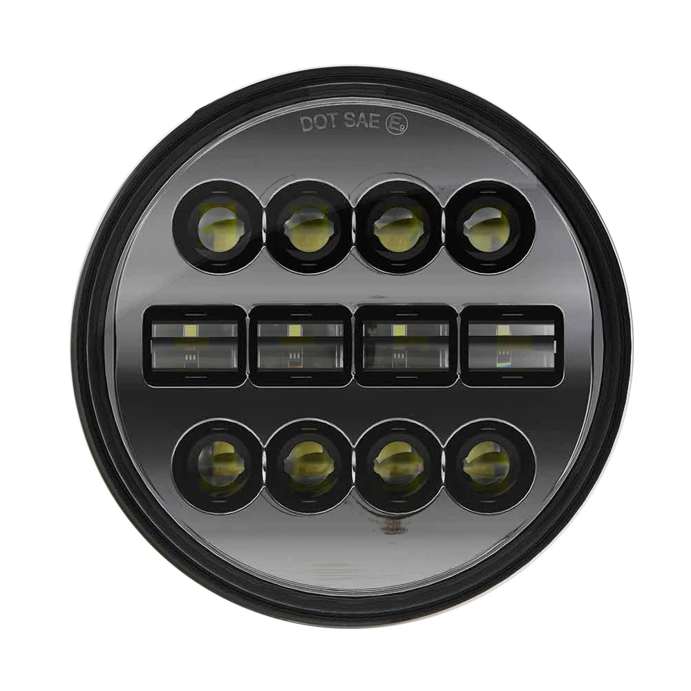 DOT 60 Вт 7 дюймов Moto LED фара проектор для Softail Ultra Classic Electra Glide Street Road King FLHTCUSE |