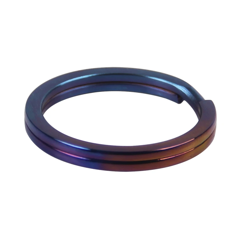 Tiartisan титановый EDC брелок 5 шт./лот кольцо раздельные Красочные уличные